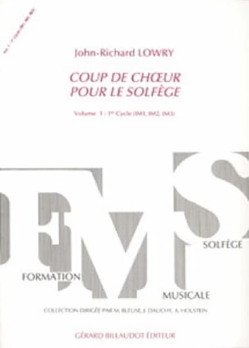 Coup de choeur pour le solfège. Volume 1 Visual